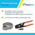 thumbnail image 4 of Sharkbite-Cash Acme 608933 0.5 Po Pince Pex, Lot de 10, 4 of 5