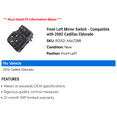 thumbnail image 2 of Front Left Mirror Switch - Compatible with 2002 Cadillac Eldorado, 2 of 2