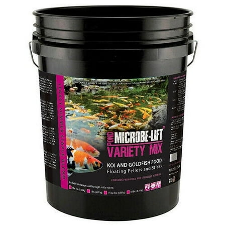 UPC: 0097121202376 | Ecological Labs (#MLLVMXL) Microbe-Lift Variety Mix Floating Pellets  14.5#