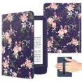 thumbnail image 1 of Funda MoKo para el nuevo Kindle 6 (2022, 2019, 2016) Blue Peony, 1 of 7