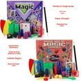 thumbnail image 4 of Kids' Magic Kit for Ages 7-14: Vanishing Silver Coin Trick, Self-Rising Wand, Poker Card Swap & Penetration Illusion – Realistic LOGO Sticker Design, Durable Material, Easy-to-Use Performance Props, 4 of 6