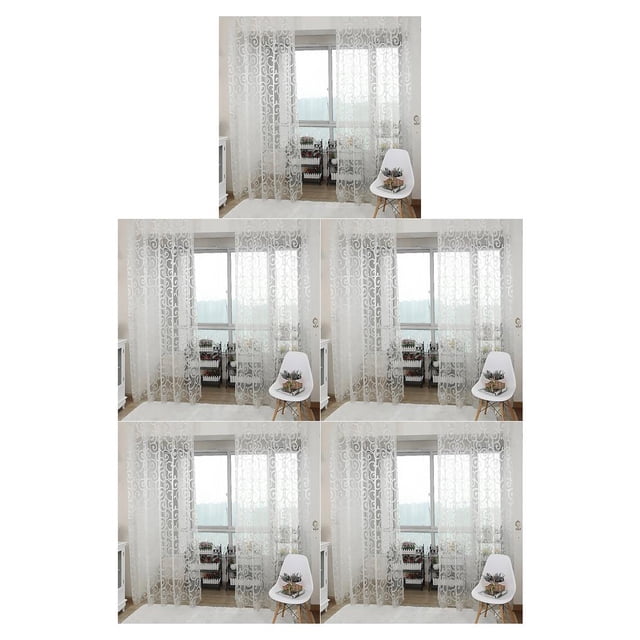 Inteprter Home Hotel Window Curtain Replacement Bedroom Privacy Accessory Decoration Drape Protection Breathable Furniture Full Type1 NO1 Inteprter CBP009869