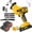 Reciprocating Saw + 2 Batteries, variant on Upgraded Cordless Reciprocating Saw with Safety Lock, Multi-Purpose Hand Saw with Replaceable Blades, Ideal Men Christmas Gift
