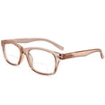 thumbnail image 2 of In Style Eyes Seymore Retro BiFocal Reading Glasses Clear Rose 2.50, 2 of 7