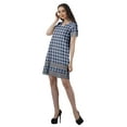 thumbnail image 3 of Moomaya Tenues d'Été Coton Flex Imprimées Robes Courtes pour Femmes Tenue Décontractée, 3 of 4