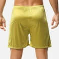 thumbnail image 5 of DPTALR George Men's Solid Loose Casual Shorts Elastic Mid-Waist Home Sleep Fitness Sports Shorts,Green,Big and Tall Men XL, 5 of 5
