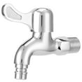 thumbnail image 4 of Water Faucet, Wash Basin Faucet G1/2 Male Thread Bathroom Accessories Wall Mounted  For Kitchens, 4 of 8