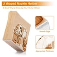 thumbnail image 4 of Mother's Day Kitchen Napkin Holder for Table Clear Napkin Stand Paper Holder Acrylic Organizer Dispenser Napkins for Dinner Kitchen Restaurant Room, 4 of 8