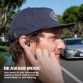 thumbnail image 3 of JLab Go Air Pop True Wireless Bluetooth Earbuds & Charging Case - Black, Dual Connect, IPX4 Sweat Resistance, Bluetooth 5 Connection, 3 EQ Sound Settings Signature, Balanced, Bass Boost, 3 of 5