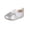 E016-Silver, variant on hengsof Infant Girls Soft Sole First Walking Shoes with Adorable Bow, Breathable Non Slip Crib Shoes for Babies 0-12 Months, Spring Fall Baby Girl Princess Shoes