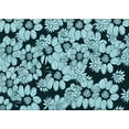 thumbnail image 1 of Ahgly Company Machine Washable Indoor Rectangle Transitional Blue Lagoon Blue Area Rugs, 7' x 9', 1 of 7