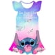 thumbnail image 1 of Vestido de punto de princesa de Disney, novedad de 2023, disfraces de Stich para niñas, regalos de fiesta de cumpleaños, ropa, vestidos de Cosplay de Halloween, ropa 6T Gao Jinjia LED, 1 of 2