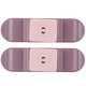 thumbnail image 2 of Fijador de regleta, 2 uds., soporte para pegatina de enchufe, soporte para cable, pegatina para enchufe, estética elegante, 2 of 8