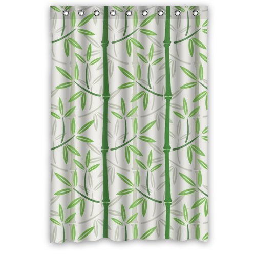 Cortina de ducha Impermeable ABPHQTO de Bambú Divertida 120x180 cm