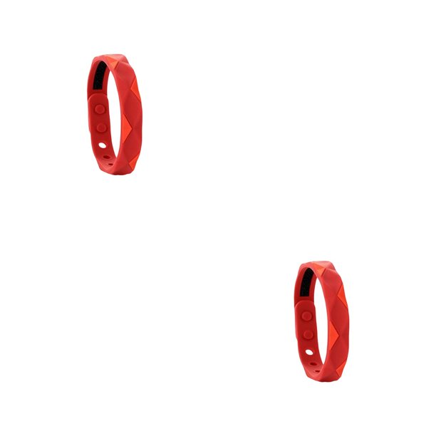 Jumpingount Fatiga Balance Negativo Energía Silicona Accesorios Rojo Estándar 2Conjunto