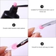 thumbnail image 4 of SHISUYAN 5Pcs Stainless Steel Manicure Rod for Makeup Application and Daily Use, 4 of 9