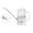 Clear, variant on LICEWO Modern Watering Pot 1.5L Watering Can with Detachable Long Spout for Home Garden