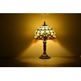 thumbnail image 1 of Orinova Tiffany-Style Desk Lamp Bedside Table Lamp Bedroom Stained-glass 14.5'' Height Multi-Color, 1 of 4