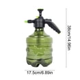 thumbnail image 3 of 4L Pump Sprayer Adjustable Nozzle, Garden Lawn Weed Killer Spray Bottle, Heavy Duty Hand Held Pressure Sprayer for Cleaning Mist Stream，Green, 3 of 6