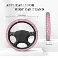 thumbnail image 4 of KLL Car Steering Wheel Cover, Universal 15 inch, Soft Elastic and Comfortable,Car Accessories Decorations-Cute Rabbit, 4 of 7