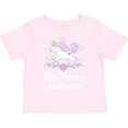 thumbnail image 3 of Inktastic My Memere Grandma Loves Me Unicorn Girls Toddler T-Shirt, 3 of 5