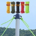 thumbnail image 2 of Lohuatrd Nylon Camp Rope Lightweight Bold Adjustable Buckle Tent Rope for Camping, 2 of 7