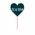 thumbnail image 1 of Cure-Dents Motif Texte Drapeaux Cœur Pics à Cupcakes, 1 of 3