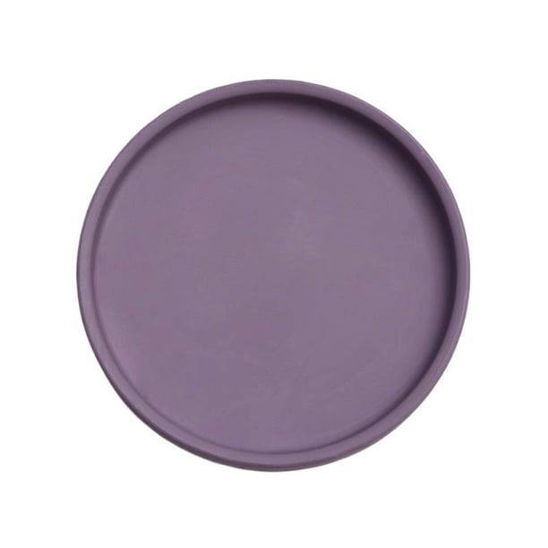 Bandejas de riego for plantas de cerámica, platillos redondos for macetas de salón y balcón.