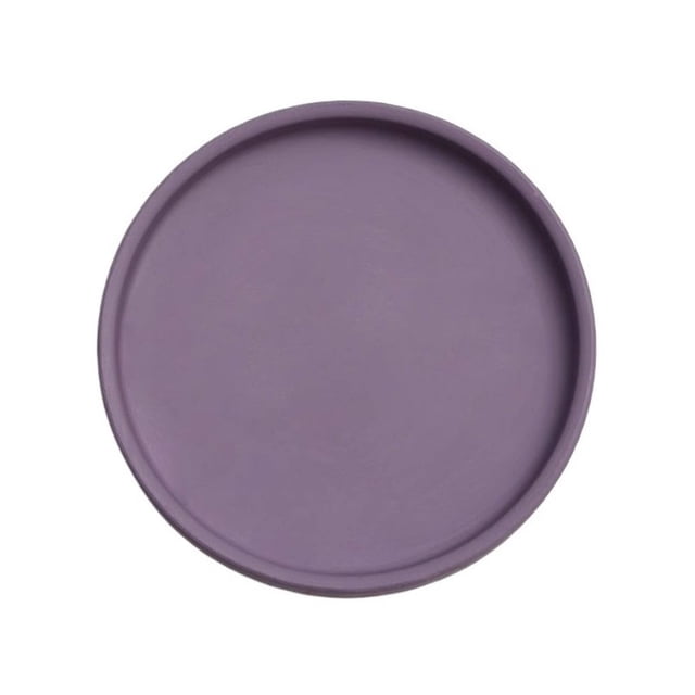 Bandejas de riego for plantas de cerámica, platillos redondos for macetas de salón y balcón.