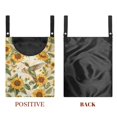 thumbnail image 7 of ZIATUBLE Sunflower Clothes Pins with Bag Hummingbird Clothespin Holder Bag Outdoor 2 Pcs Large Capacity Clothespin Bag Hanging Storage Organizer Outdoor to Hang for Home Outdoor, 7 of 7
