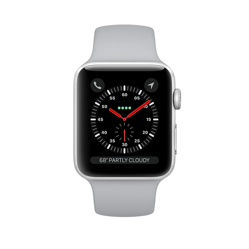 Apple Watch Series 3 GPS Space Gray - 42mm - Black Sport Band 