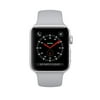 Apple Watch Gen 3 Series 3 Cell 38mm Silver Aluminum - Fog Sport Band MQJN2LL/A