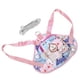 thumbnail image 4 of Mochila de dibujos animados para mascotas, bolsa de arnés ajustable para perros con correa para perros pequeños y grandes, viajes al aire libre, color rosa L, 4 of 5