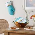 thumbnail image 4 of Home Trends Summer Vibes Oven Mitt & Pot Holder Set, 2 Piece, 4 of 6