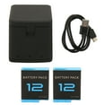 thumbnail image 2 of Camera  And Battery 1800mah Camera Battery Camera  And Battery 3 Channel Type C Camera Battery  And 2 Pack 1800mAh Rechargeable Batteries Replacement, 2 of 8