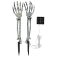 thumbnail image 1 of Estaca De Brazo De Esqueleto LED, Fácil De Instalar Luces De Cadena De Alambre De Cobre LED 1 Par Manos De Miedo Iluminadas Resistentes A La Intemperie Para Iluminar Decoraciones, 1 of 8