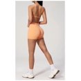 thumbnail image 5 of PISONIC Workout Sets for Women Spaghetti Straps Halter Neck Sports Bra High Waist Biker Shorts 2 Piece Gym Outfits, 5 of 7