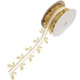 thumbnail image 4 of 1 Roll of Hand-Made Gift Tying Ribbon Gift Box Packaging Ribbon Leaf Design Ribbon, 4 of 9