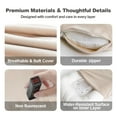 thumbnail image 3 of LOVE MAGE Baby Lounger Pillow for Newborn 0-12 Months, Portable Infant Nest with Removable Cover, Soft & Breathable Lounger for Baby Boys and Girls, 3 of 6