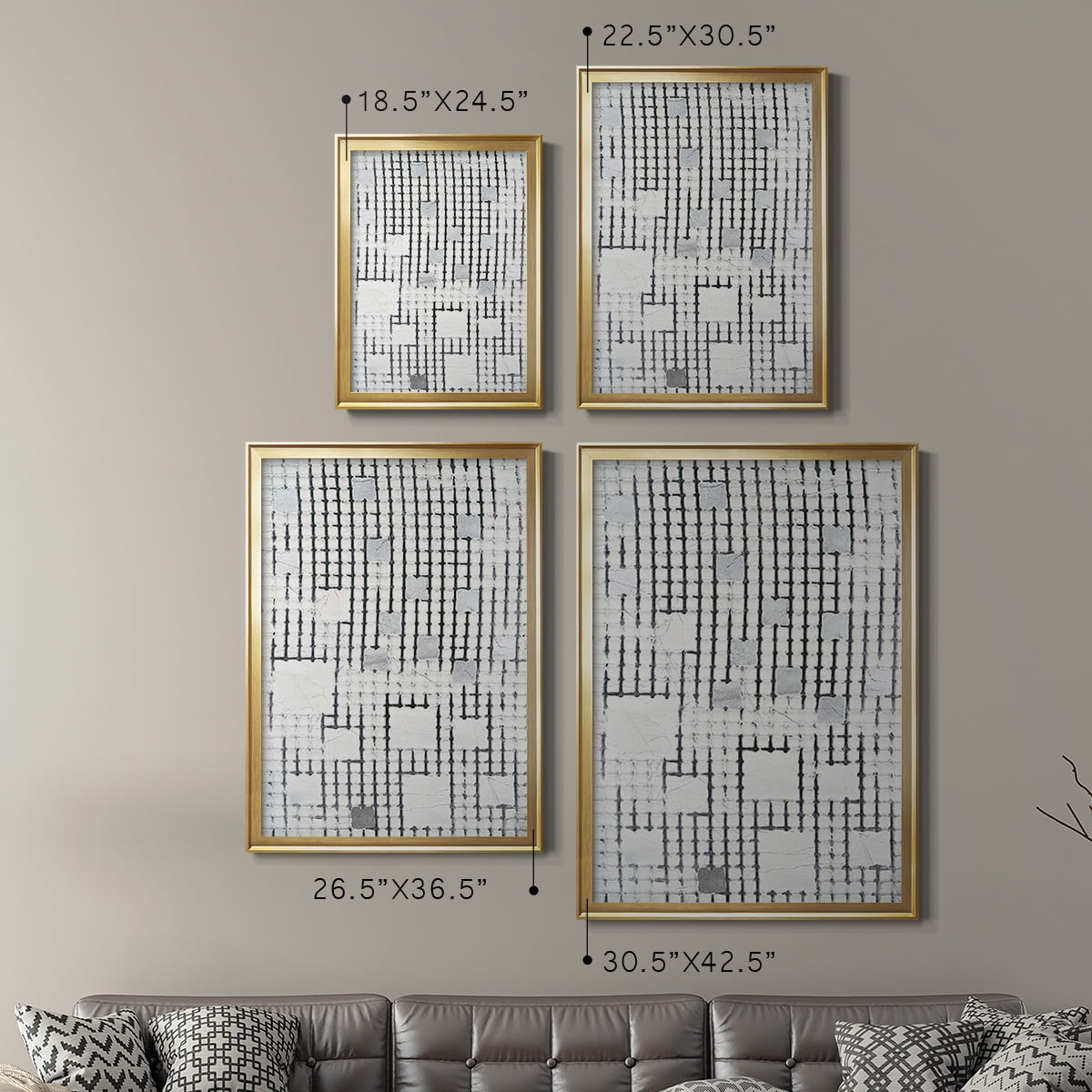 Gossamer I Premium Framed Print, in Gold, Black, or Silver - Ready to Hang