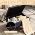 thumbnail image 2 of Mid - century Modern Design & Storage Function | Ideal for Family Room as Extra Seating | Space - Saving and Versatile, 2 of 7