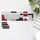 thumbnail image 4 of Juego de teclas PBT de 123 teclas para teclados profesionales de 61, 64, 68, 87, 96, 98 y 108 teclas. Rojo, 4 of 8