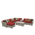 thumbnail image 3 of TK Classics Coast 10 Piece Wicker Patio Furniture Set, 3 of 11