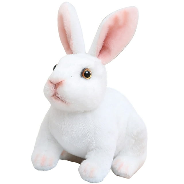 Interesting Stuffed Rabbit Adorable Stuffed Animal Comfortable Plush Toy Children Supply
