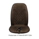 thumbnail image 4 of Calentador de asiento de coche de 12V-24V, calentador de invierno ajustable de 3 velocidades, mantiene caliente (café), 4 of 6