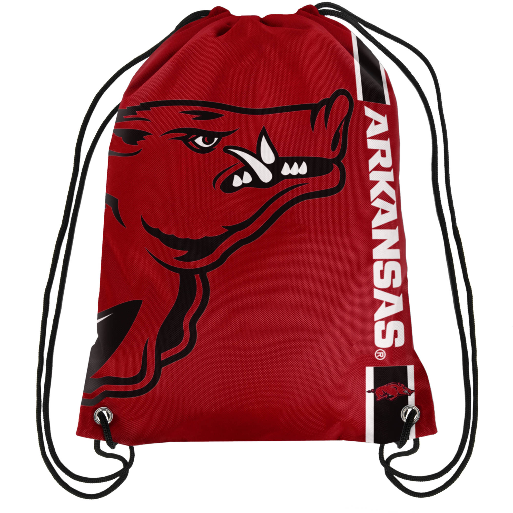 NCAA Arkansas Drawstring Backpack