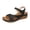 Black, variant on Womens Sandals Wedge 2026 Orthopedic Open Toe All Day Heels Comfortable with Adjustable Dressy Holieday Walking Shoes Black Size 8