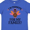thumbnail image 4 of Inktastic Thanksgiving Girl Turkey Thankful for Family Girls Toddler T-Shirt, 4 of 5