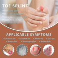 thumbnail image 4 of Toe Splint, Toe Corrector Brace, Toe Straightener For Hammer Toe, Crooked Toe, Mallet Toe, Bent Toe, Claw Toe, Toe Wrap To Align HZQ, 4 of 4