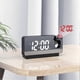 thumbnail image 3 of LED Digital Projection Alarm Clock Electronic Alarm Clock Black, 3 of 5